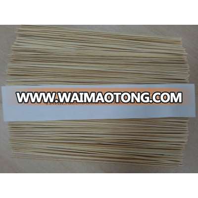 8 inches length and 1.3mm diameter Round bamboo sticks for making incense sticks